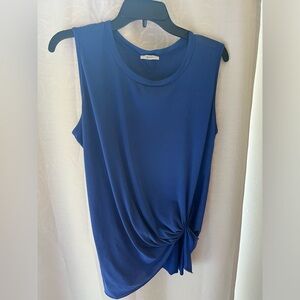 Jodifl sleeveless top royal blue in color.